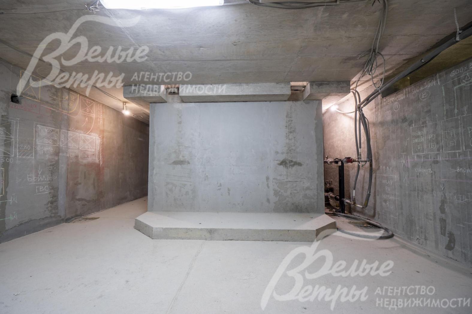 Цокольный этаж - одно из технических помещений