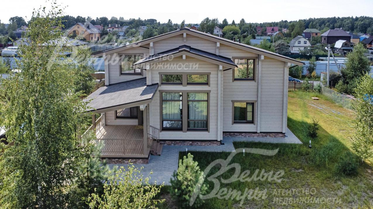 Деревянный дом под ключ на Киевском шоссе