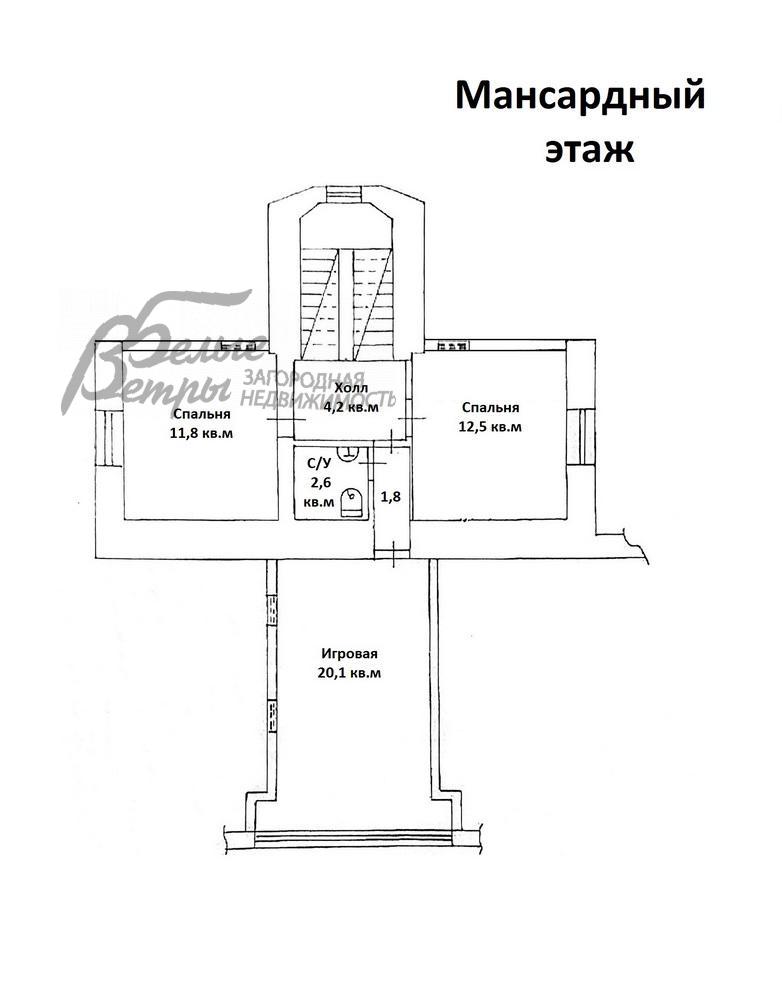 Дом Ямонтово  id 145-836 планировка2