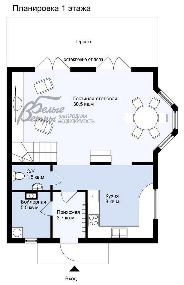 Дом Капитолий к/п Первомайское id 448-750 планировка0