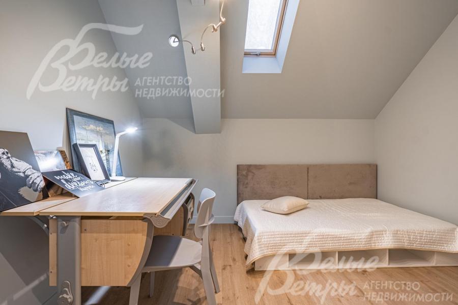 Спальня 14 кв.м на мансарде