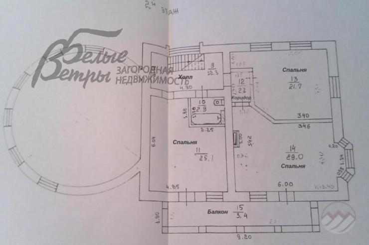 Дом Чириково д.  id 385-902 планировка1