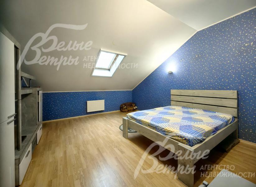 Спальня на мансардном этаже