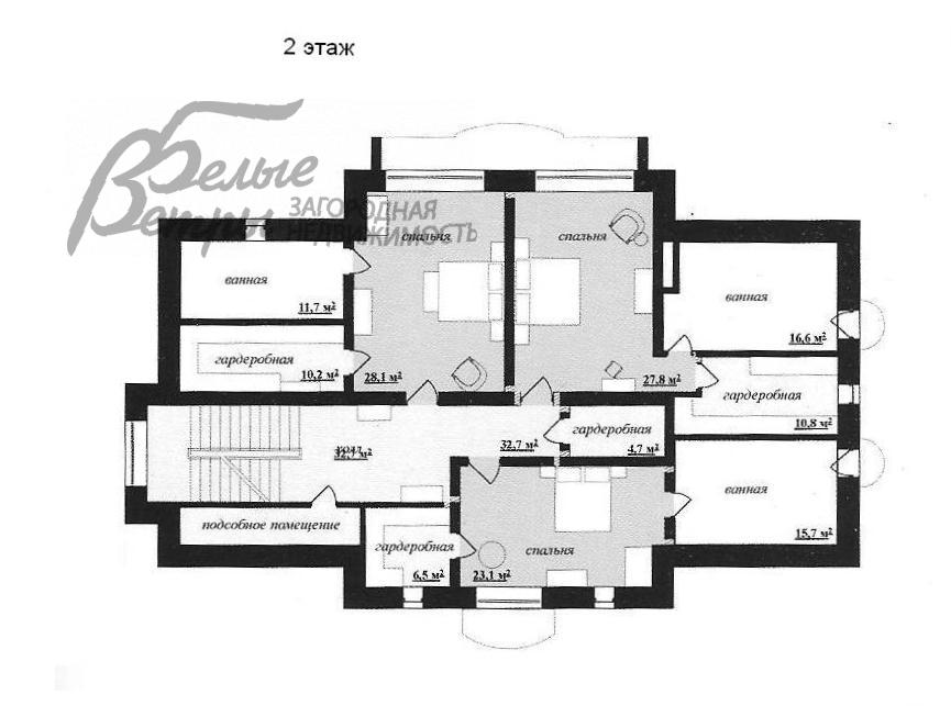 Дом Столбово-1 КП Южное Бутово id 565-904 планировка1