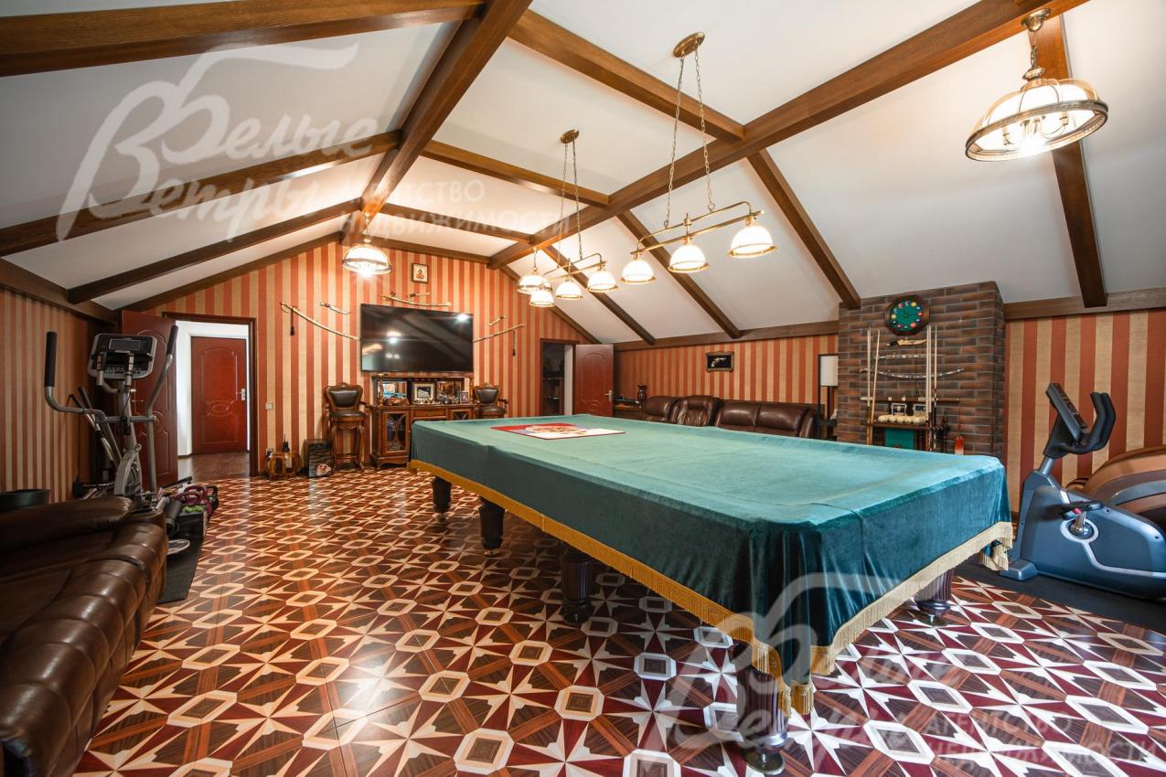 Бильярдная над СПА зоной