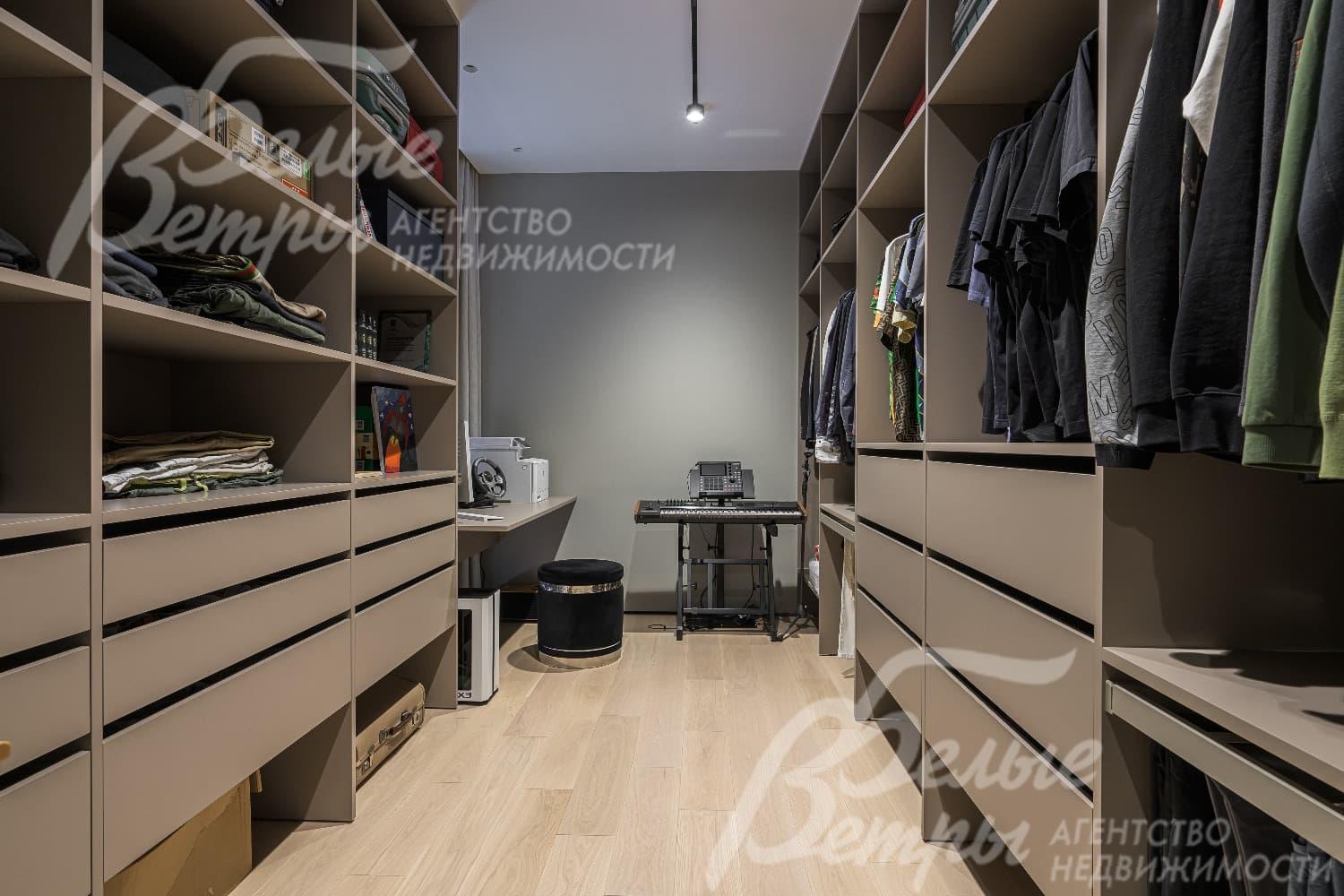 Оборудованная система хранения в каждой спальне