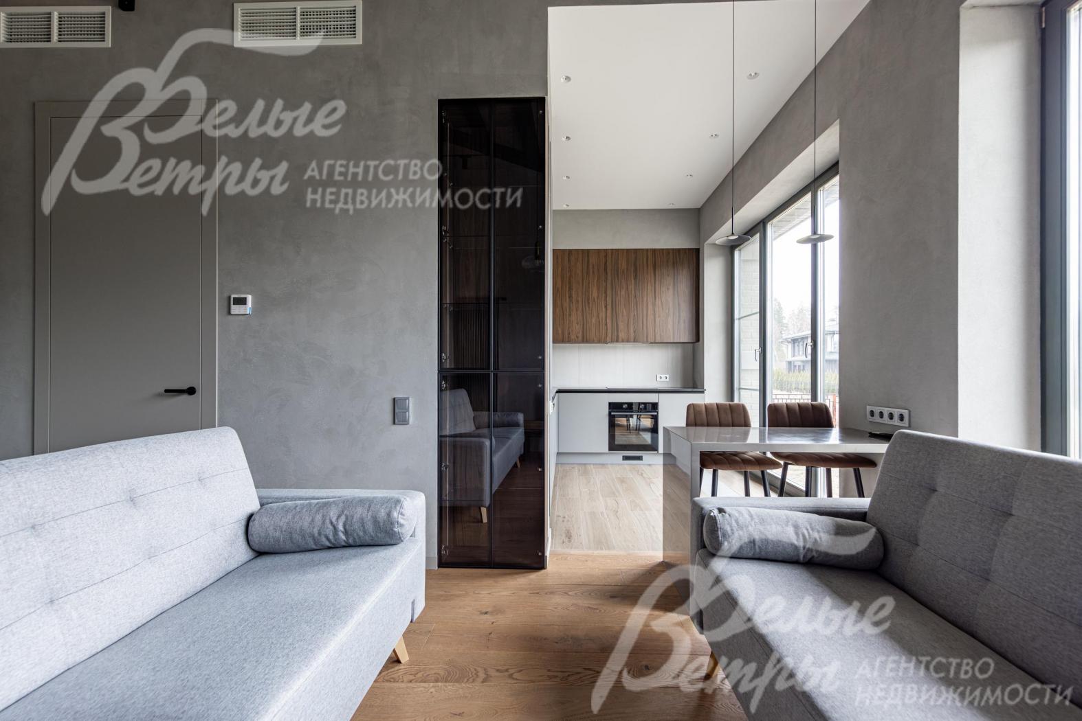 Зона гостиной в банном комплексе