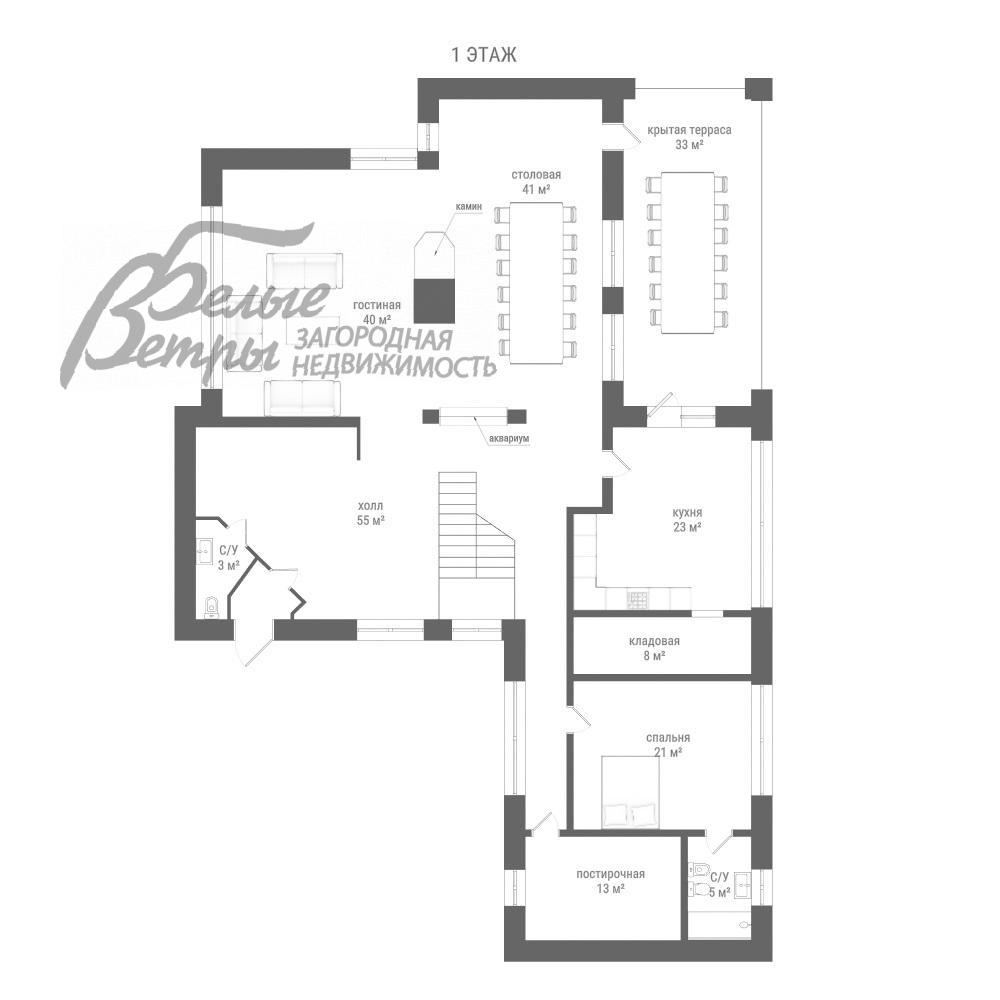 Дом Чароит Ватутинки id 520-409 планировка0