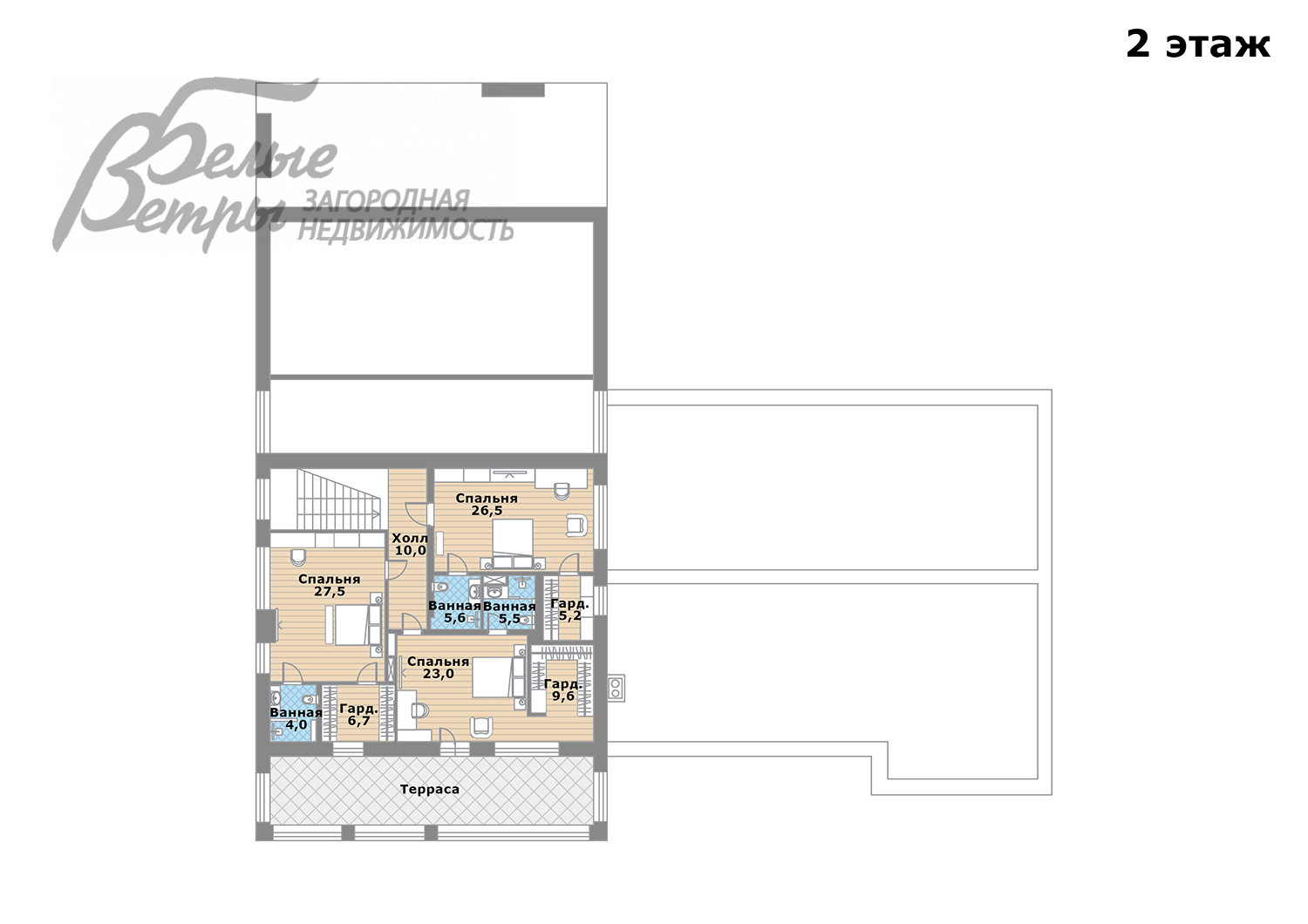Дом Усадьба Бергов к/п Первомайское id 214-613 планировка2