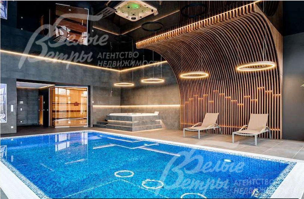 СПА-зона с бассейном, сауной, хаммамом и джакузи