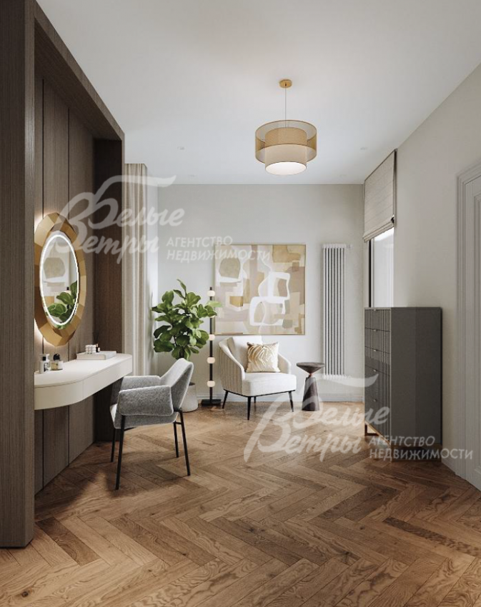 Визуализация Мастер спальня