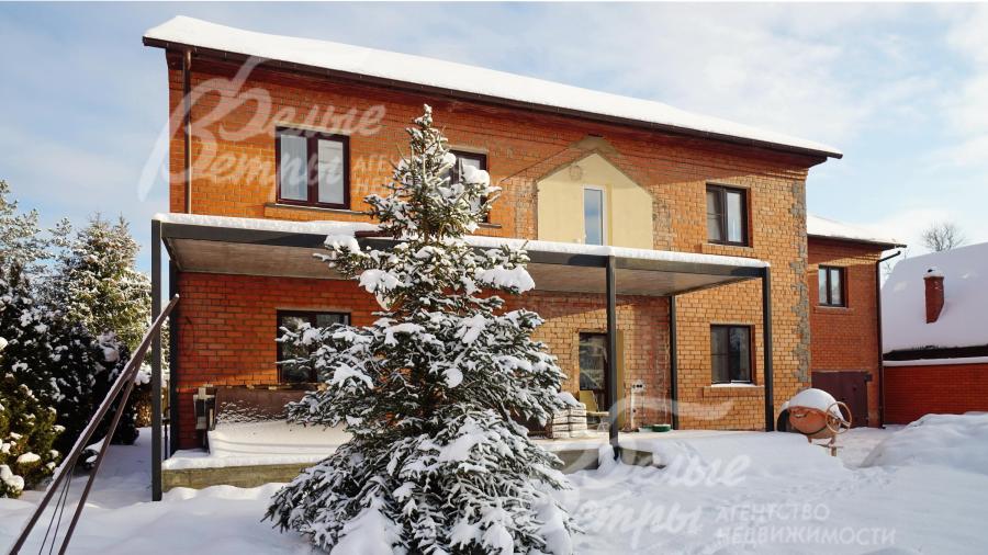 Дом из кирпича, толщина стен 62 см