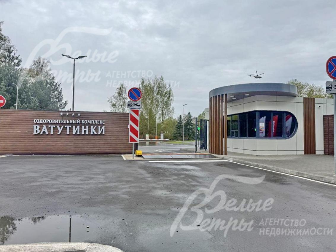 Въезд на территорию поселка