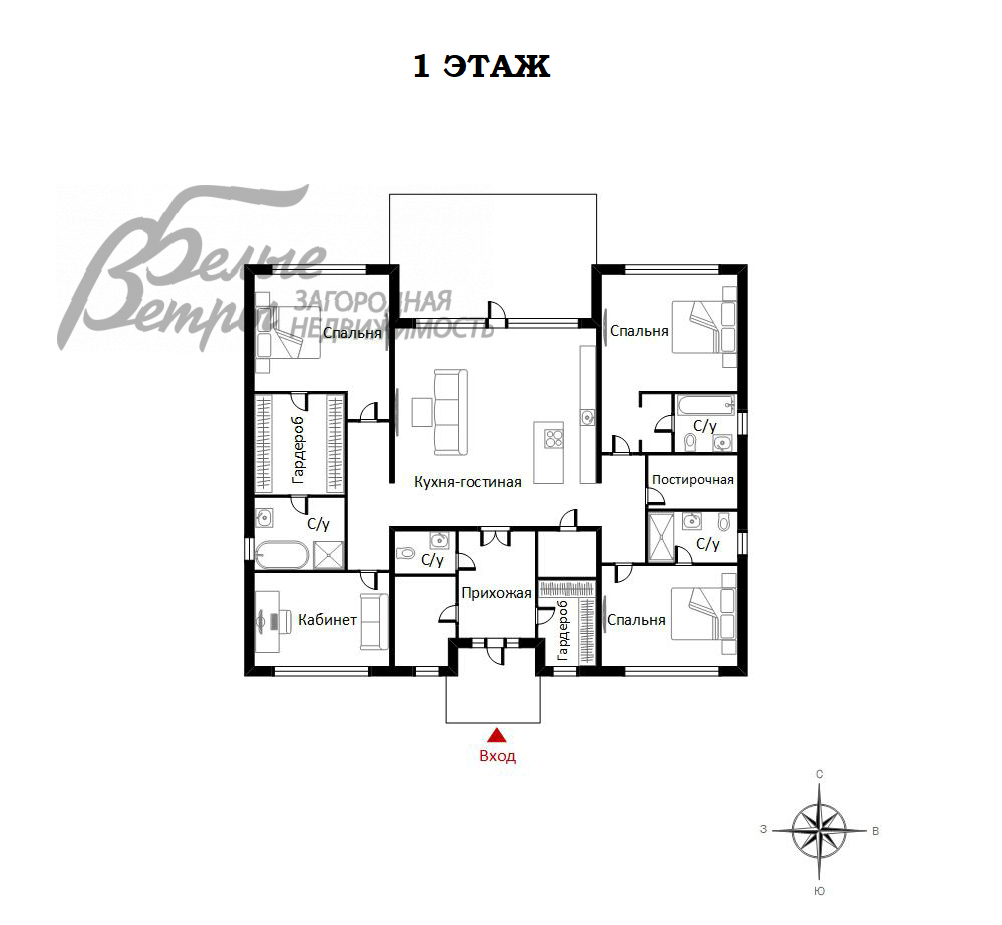 Дом Согласие-2 КП Фоминское id 124-631 планировка0